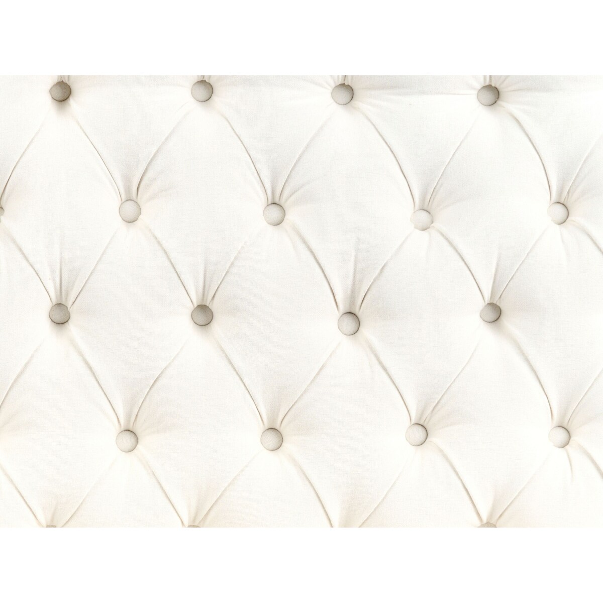 Ławka tapicerowana 2-osobowa kremowa TORSBY