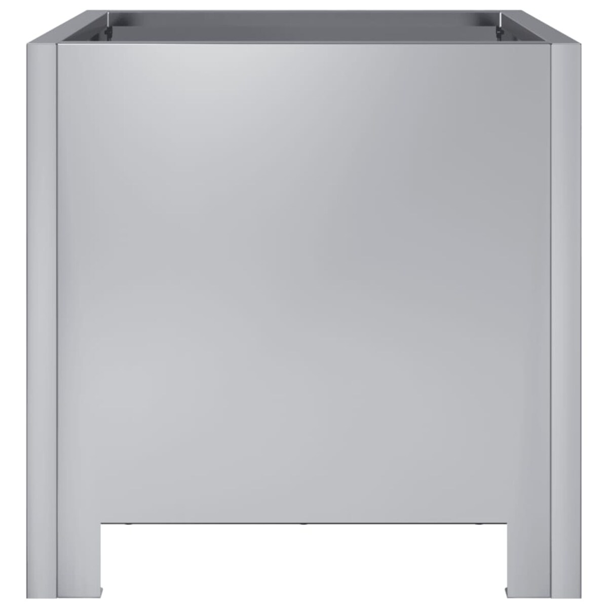 vidaXL Donica ogrodowa, 30x30x30 cm, stal galwanizowana