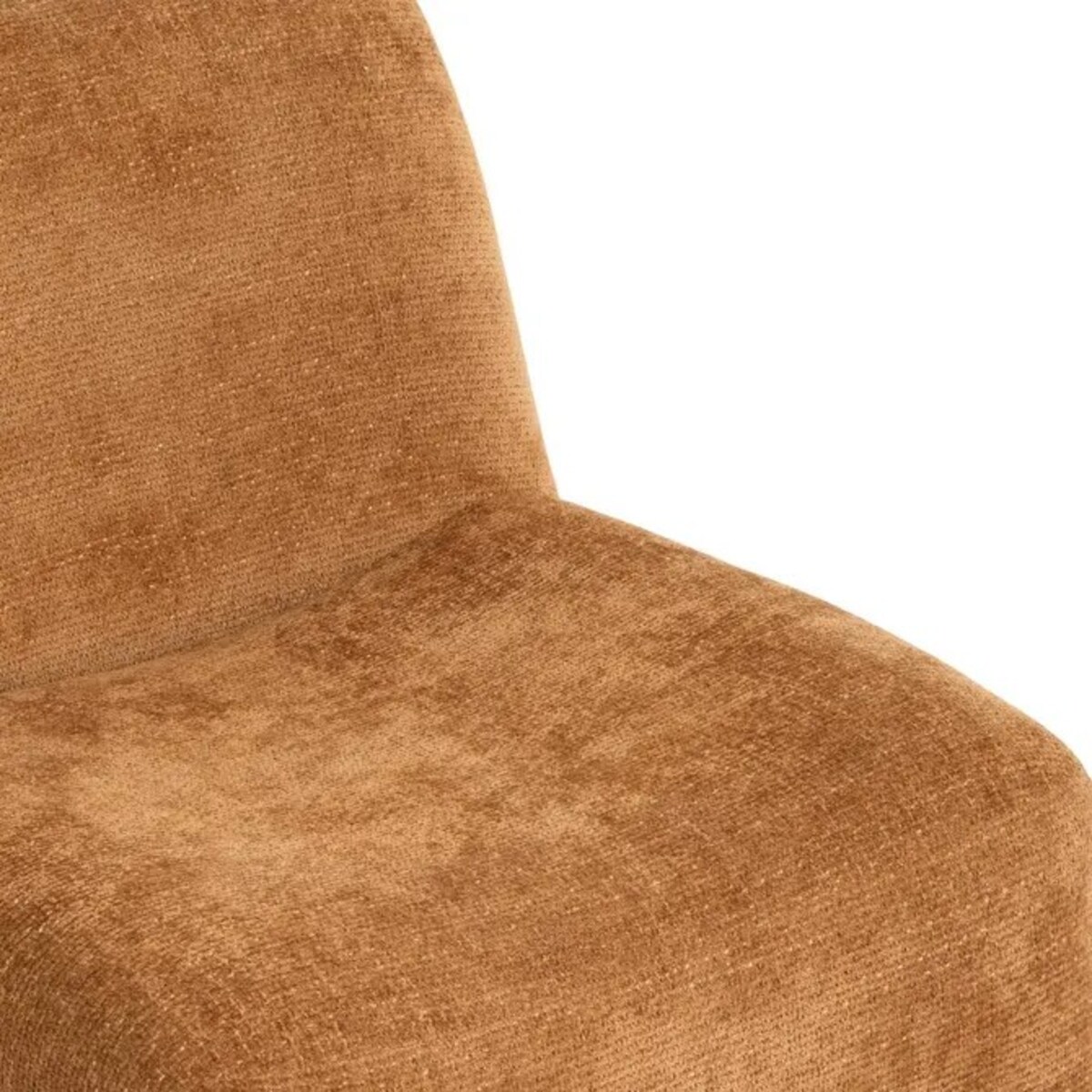Fotel tapicerowany, bursztynowy, Astor, 84,5 cm
