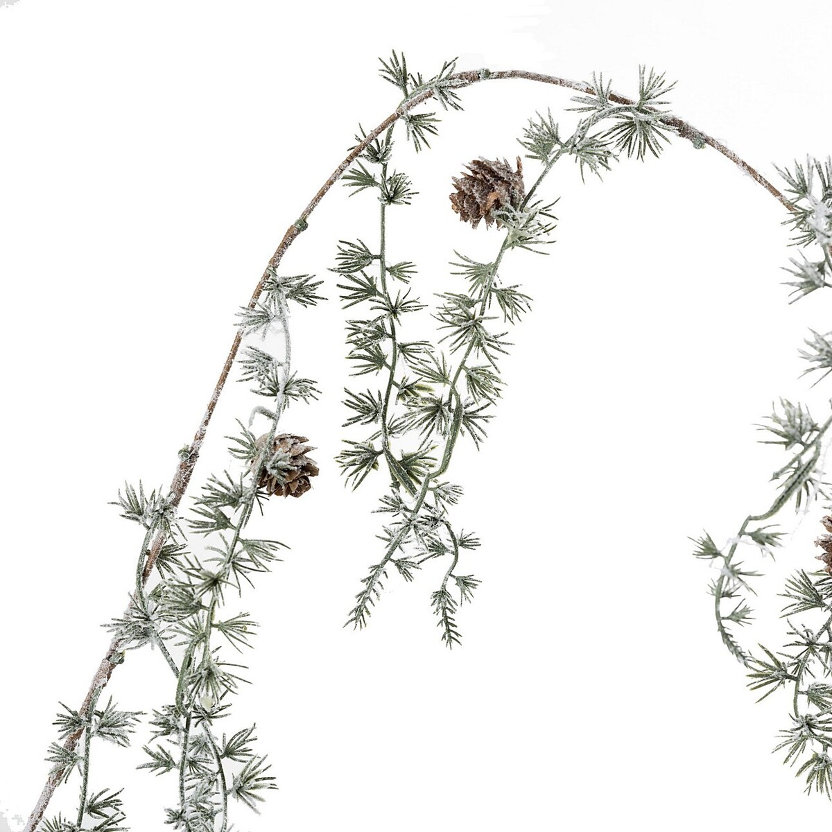 Gałązka Snowy Pine 180 cm boże narodzenie, święta, świąteczne, zielony, 180x3x3 cm