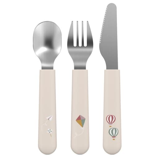 Sztućce dziecięce 3-szt. Mio Sunshine & Rainbow 108033065245
