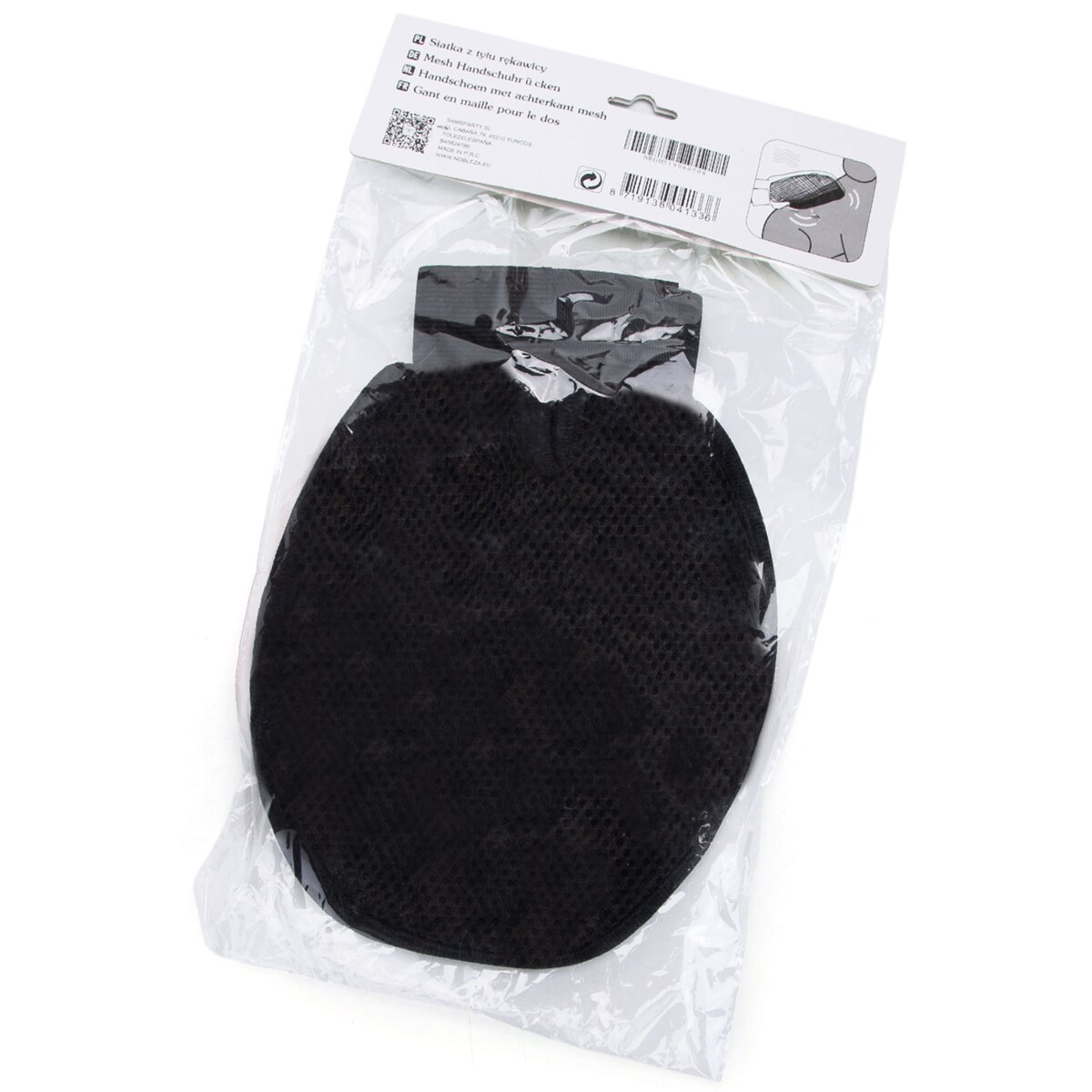 Rękawica Szczotka Do Mycia Czesania Wyczesywania Sierści Pielęgnacji Drapania Psa Kota Zwierząt Czerwona 23,5X17,5 Cm