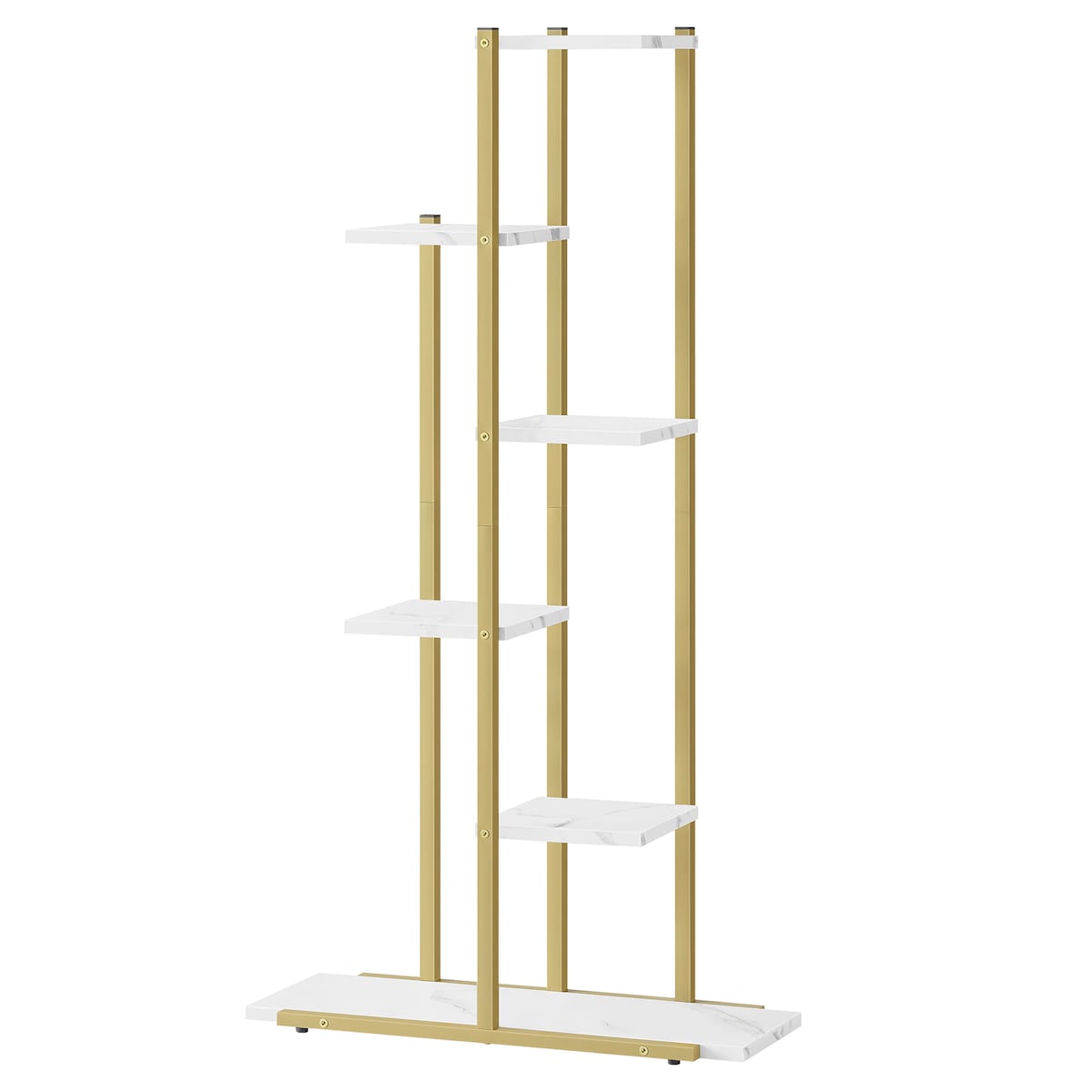 Regał Kwietnik 6 Półek Do Salonu Pokoju Biura Sypialni Zloty