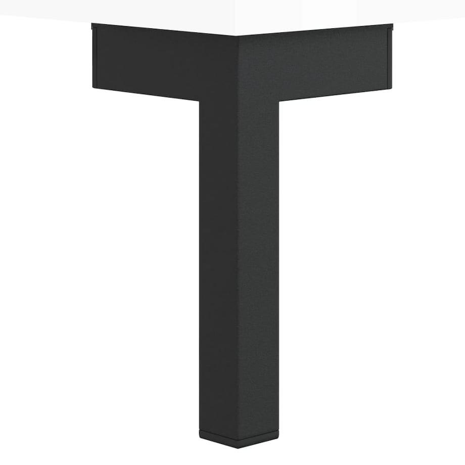 vidaXL Regał, biały, połysk, 69,5x32,5x90 cm, materiał drewnopochodny