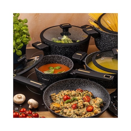 Klausberg zestaw 12 garnków marmurkowych 63913