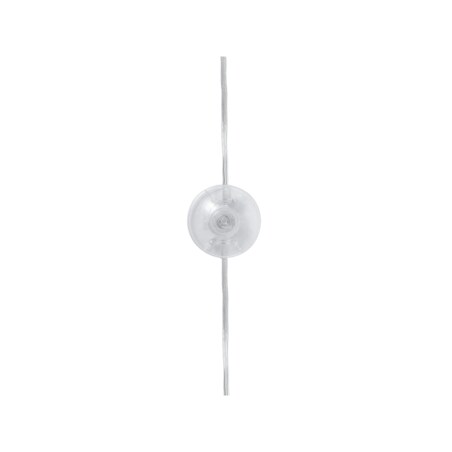 Lampa podłogowa regulowana metalowa biała CHANZA