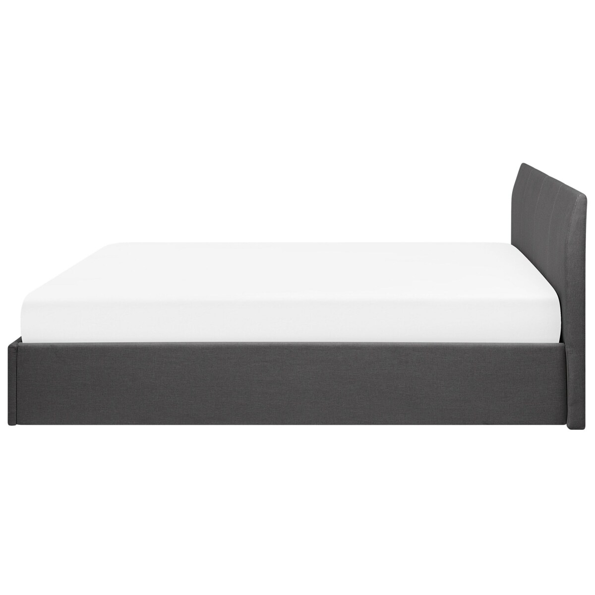 Łóżko z pojemnikiem ORBEY 180 x 200 cm Szary