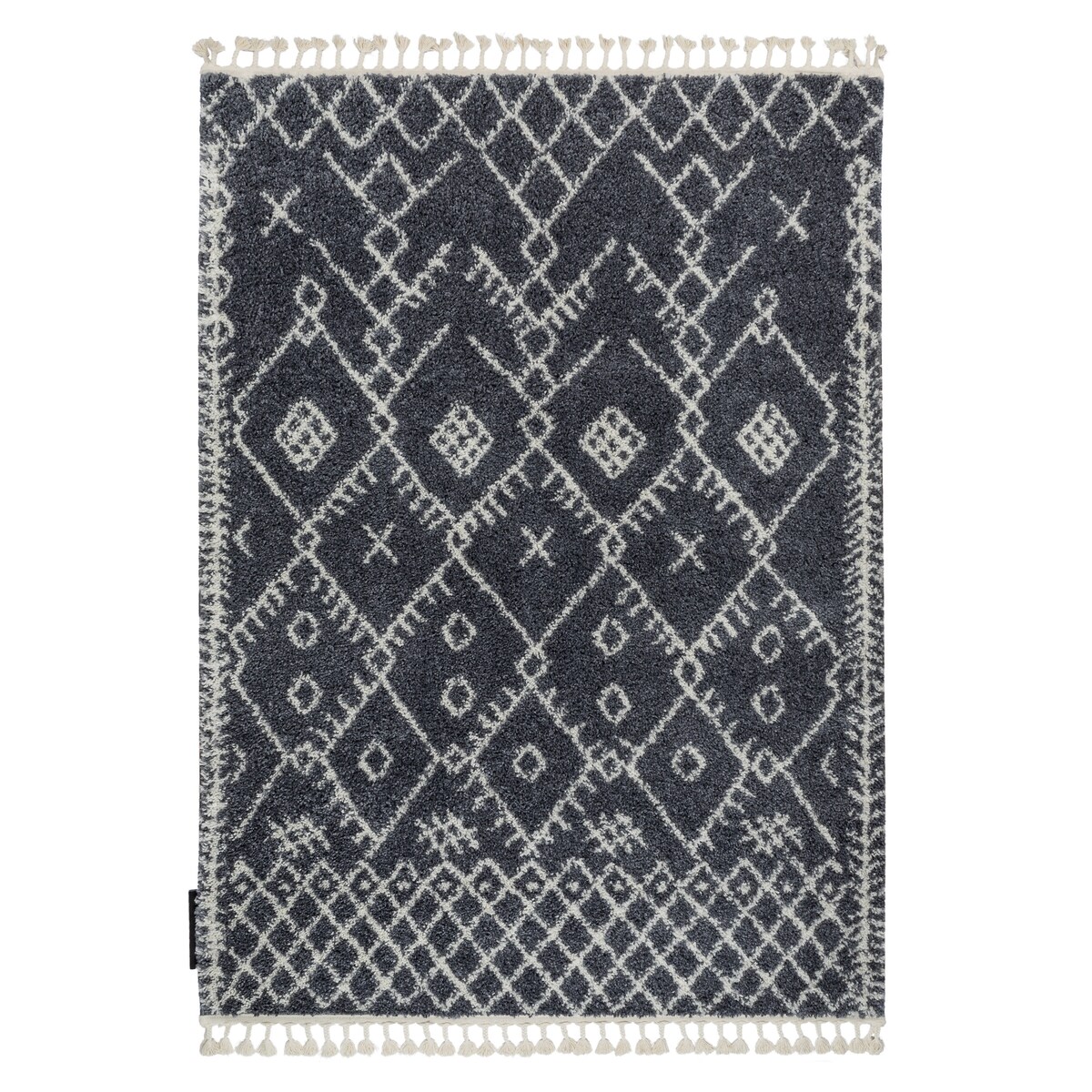 Dywan BERBER TANGER B5940 szary / biały 160x220 cm