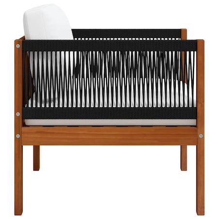 vidaXL Sztaplowane krzesła ogrodowe, 6 szt., szare, polirattan