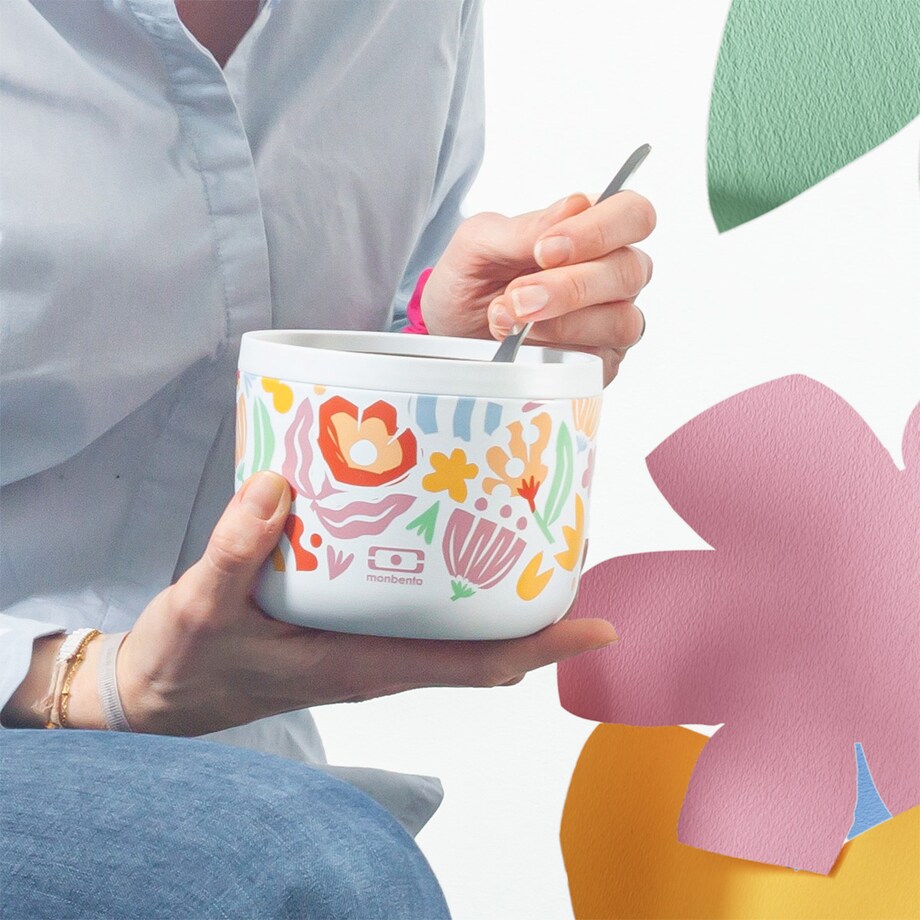 Monbento Element termos obiadowy 0,55L Paper Cut