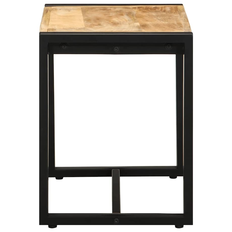 vidaXL Ławka 60x35x45 cm lite drewno surowe mango