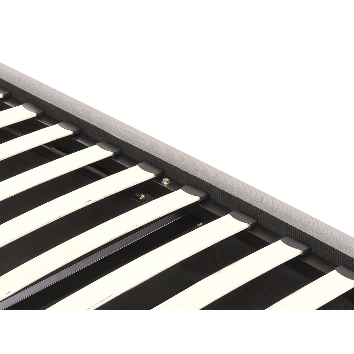 Łóżko z pojemnikiem QUIBERON 160 x 200 cm Beżowy