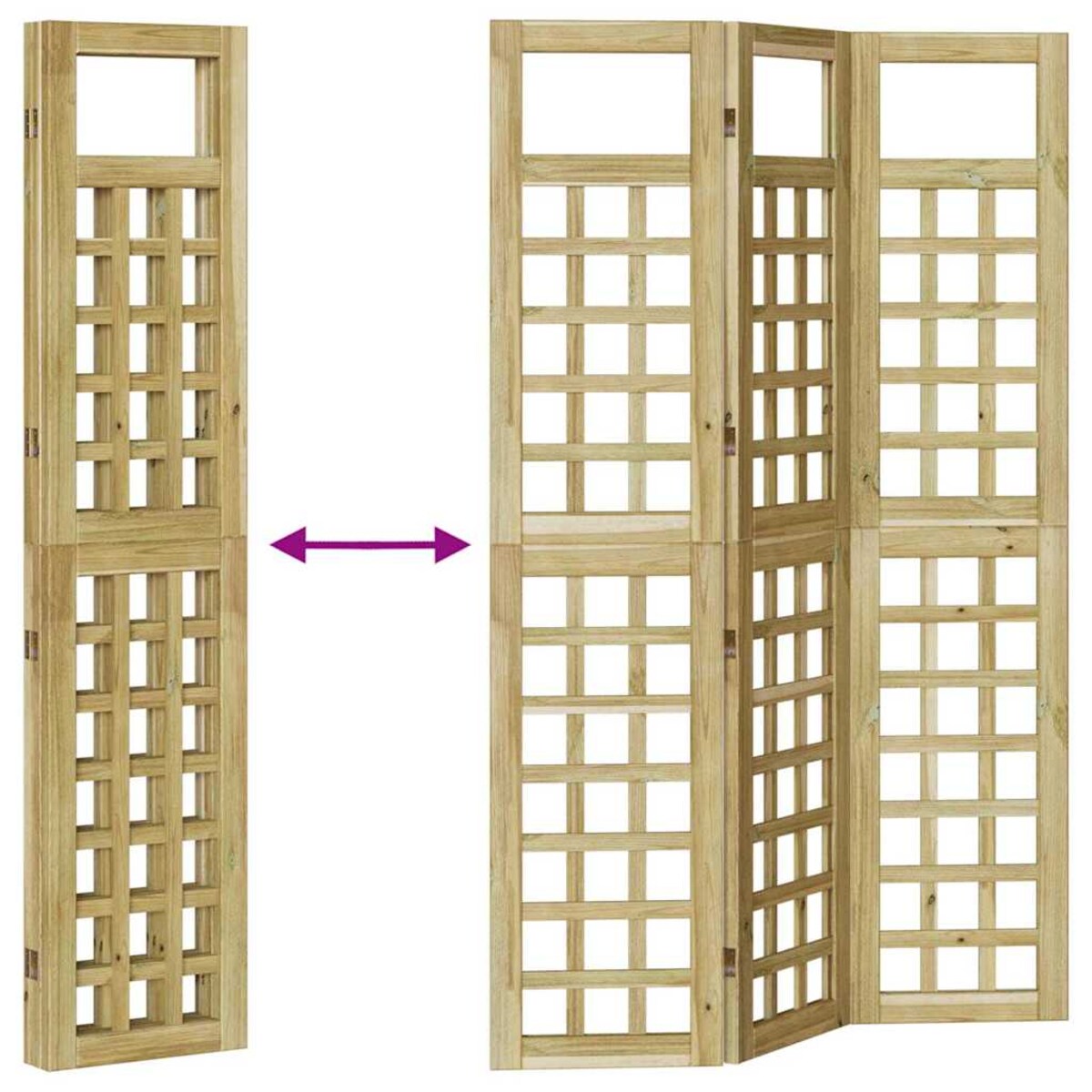 vidaXL Zewnętrzna osłona prywatności Brązowy 120 x 180 cm