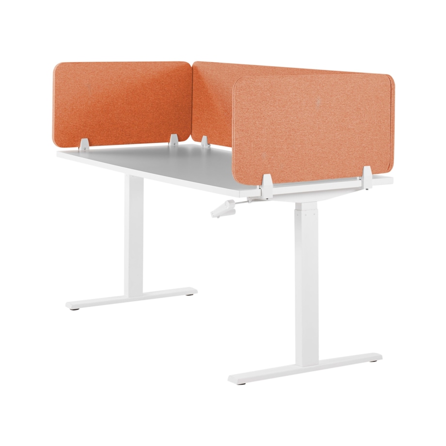 Przegroda biurkowa 130 x 40 cm Różne rozmiary