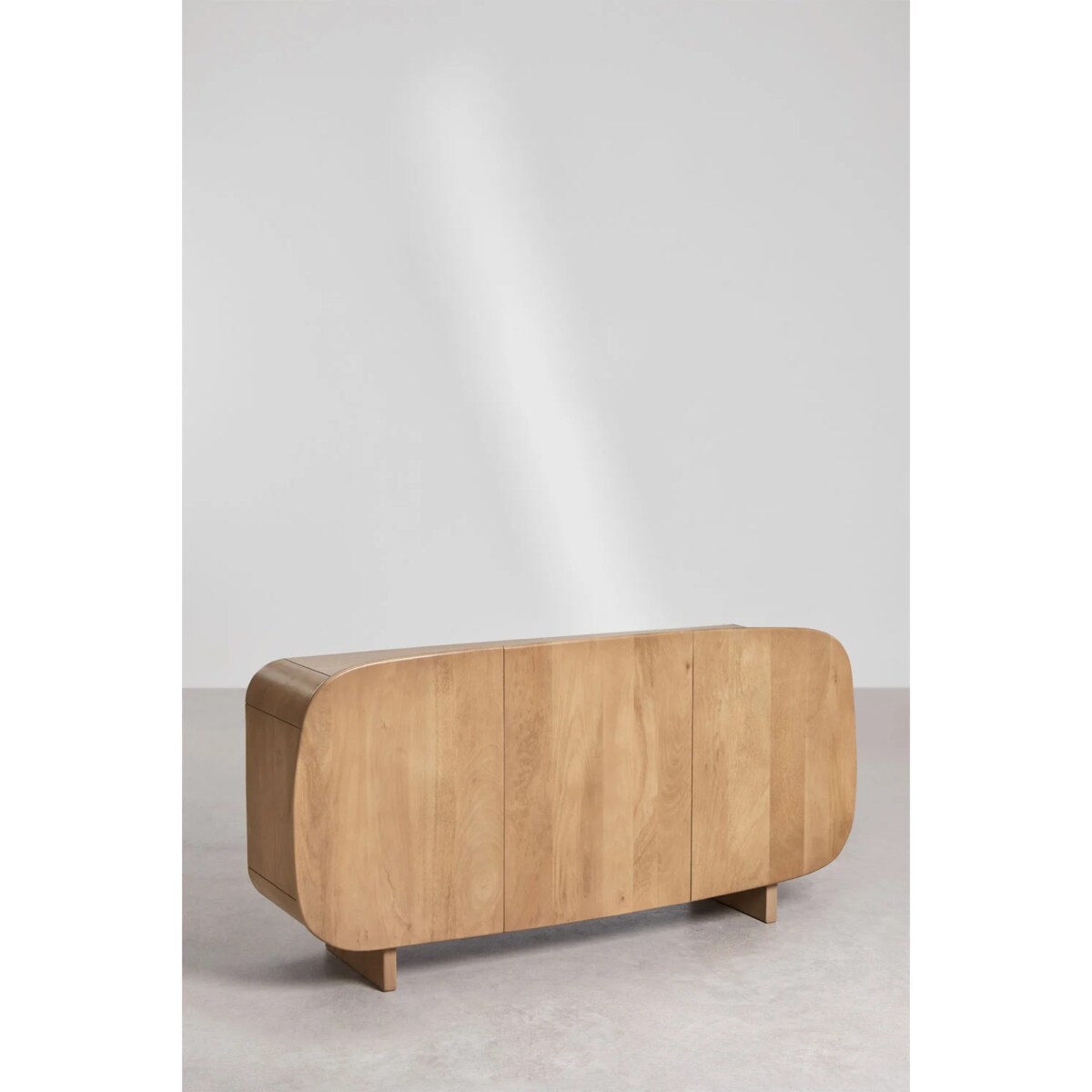 Komoda z drewna mango Agathe 160x40 cm naturalna