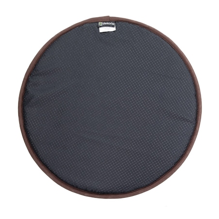 Siedzisko na krzesło Dot light brown, śr. 34 x 2cm