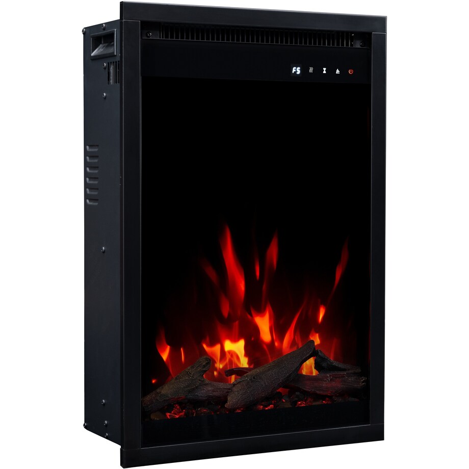 Wkład elektryczny AFLAMO 3D - do zabudowy - 40x60x20 cm - kominek LED z funkcją grzania 750/1500 W