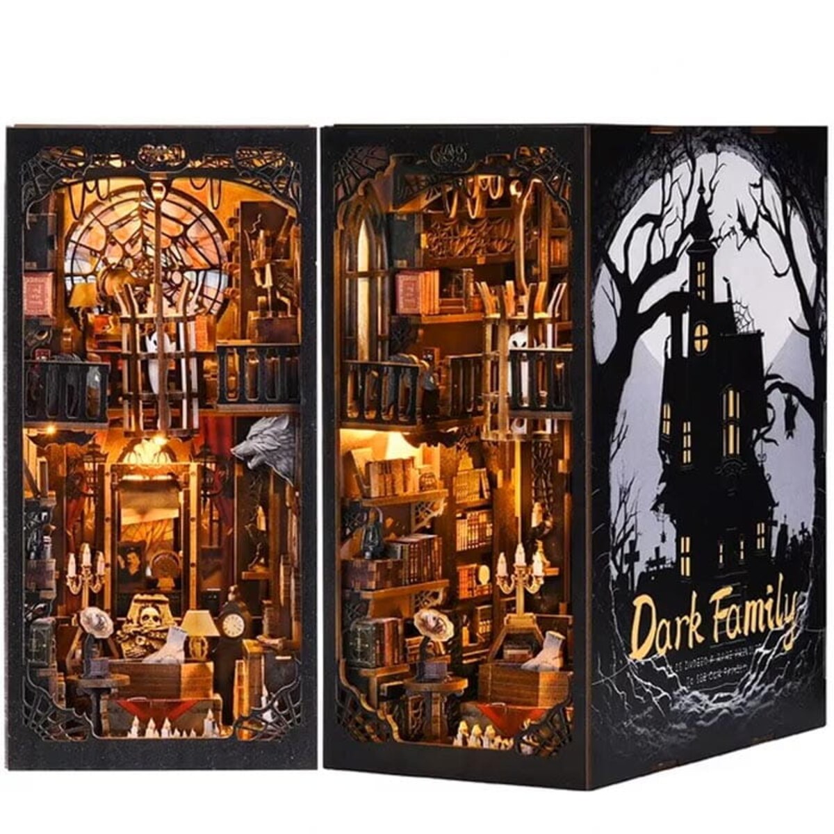 Miniaturowy domek Book Nook - Dracula family
