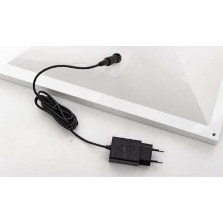 Latarnia świąteczna LED 185x37,5 cm MAYAK biała z pozytywką