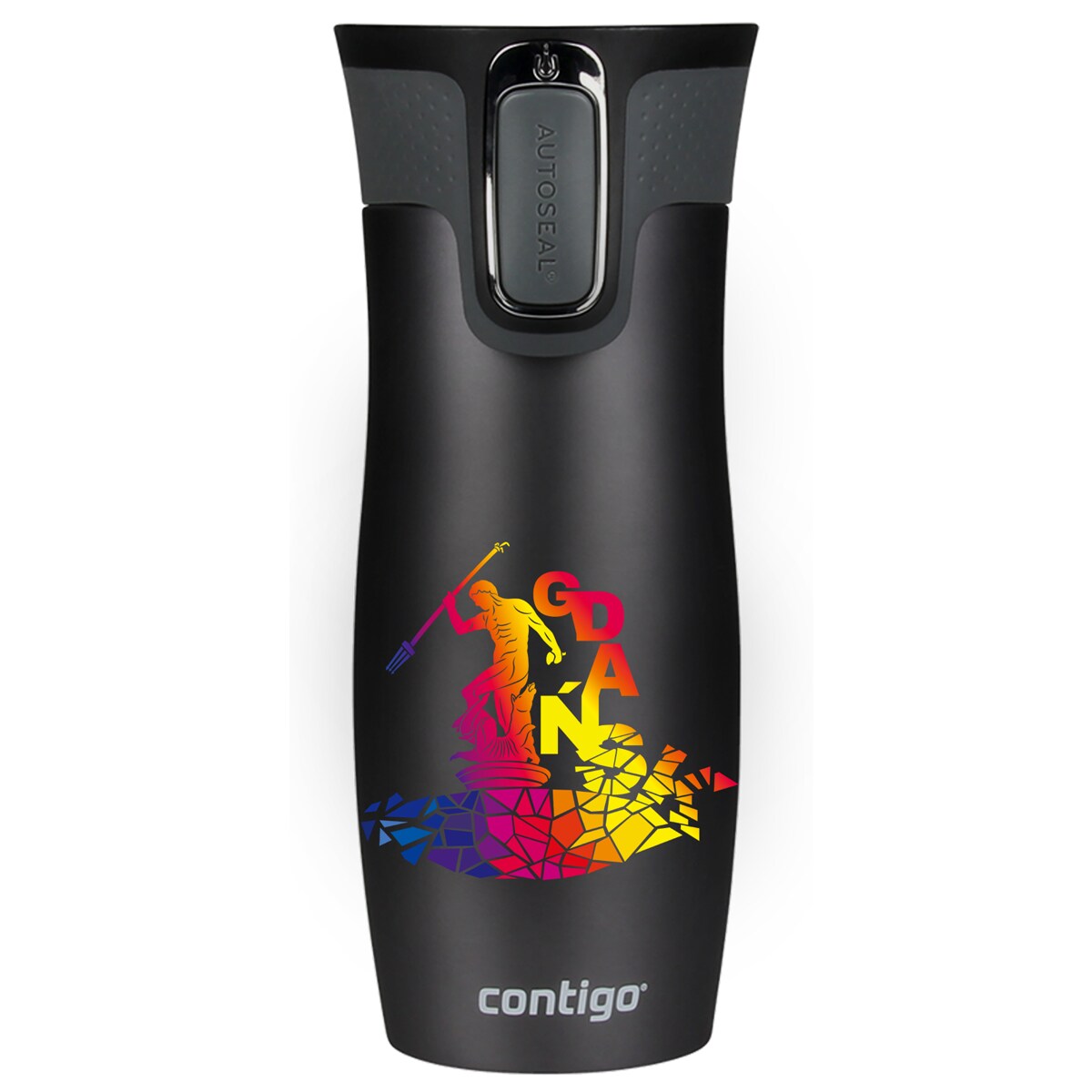 Kubek termiczny Contigo West Loop 2.0 470 ml - Gdańsk - grafitowy