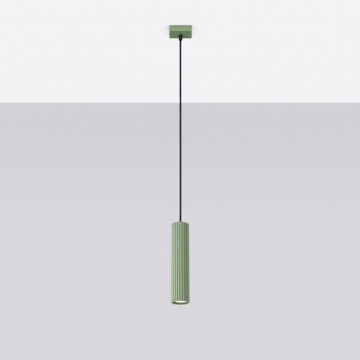Lampa wisząca KARBON 1 szałwiowa