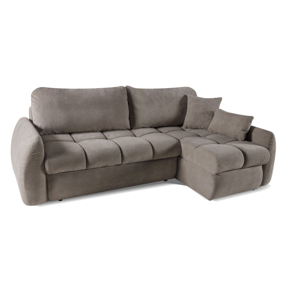 Narożnik uniwersalny FLOW z podwójnym pojemnikiem na pościel