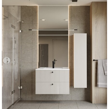 Szafka łazienkowa TIGO 80/2S/UMYWALKA KASZMIR