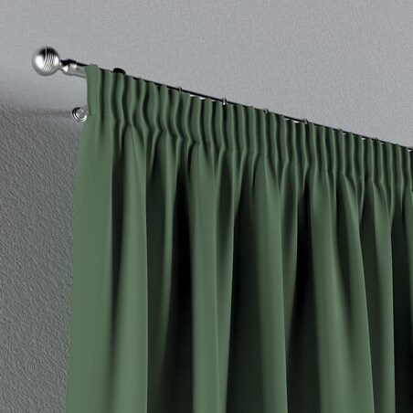 Zasłona na taśmie marszczącej 1 szt. 130x245 zielony