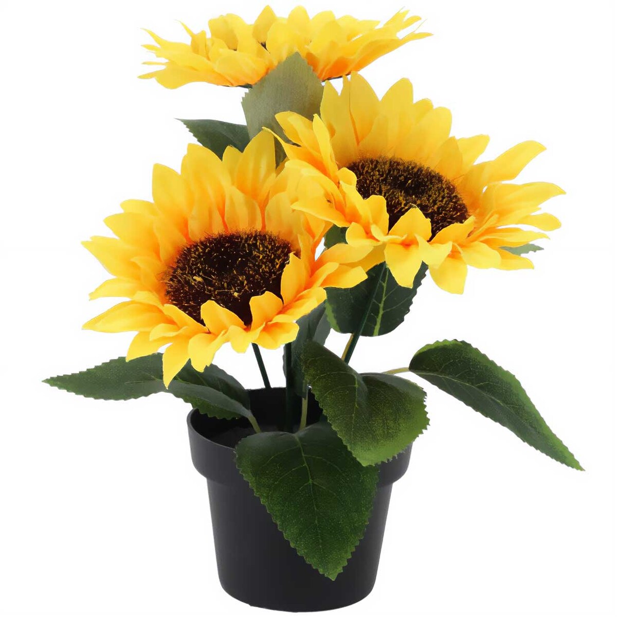 Sztuczna roślina słonecznik, 20 cm