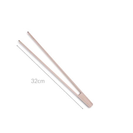 Szczypce drewniane, kuchenne, do sałatek, ZELLER