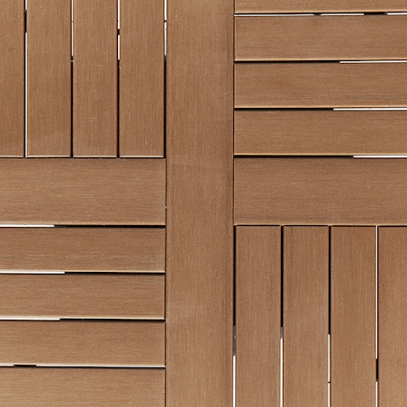 Stolik bistro PALMI 60 cm 60 cm Imitacja drewna Brązowy
