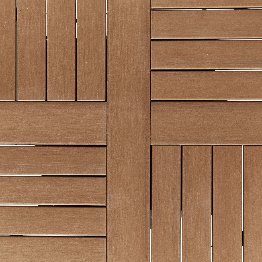 Stolik bistro PALMI 60 cm 60 cm Imitacja drewna Brązowy