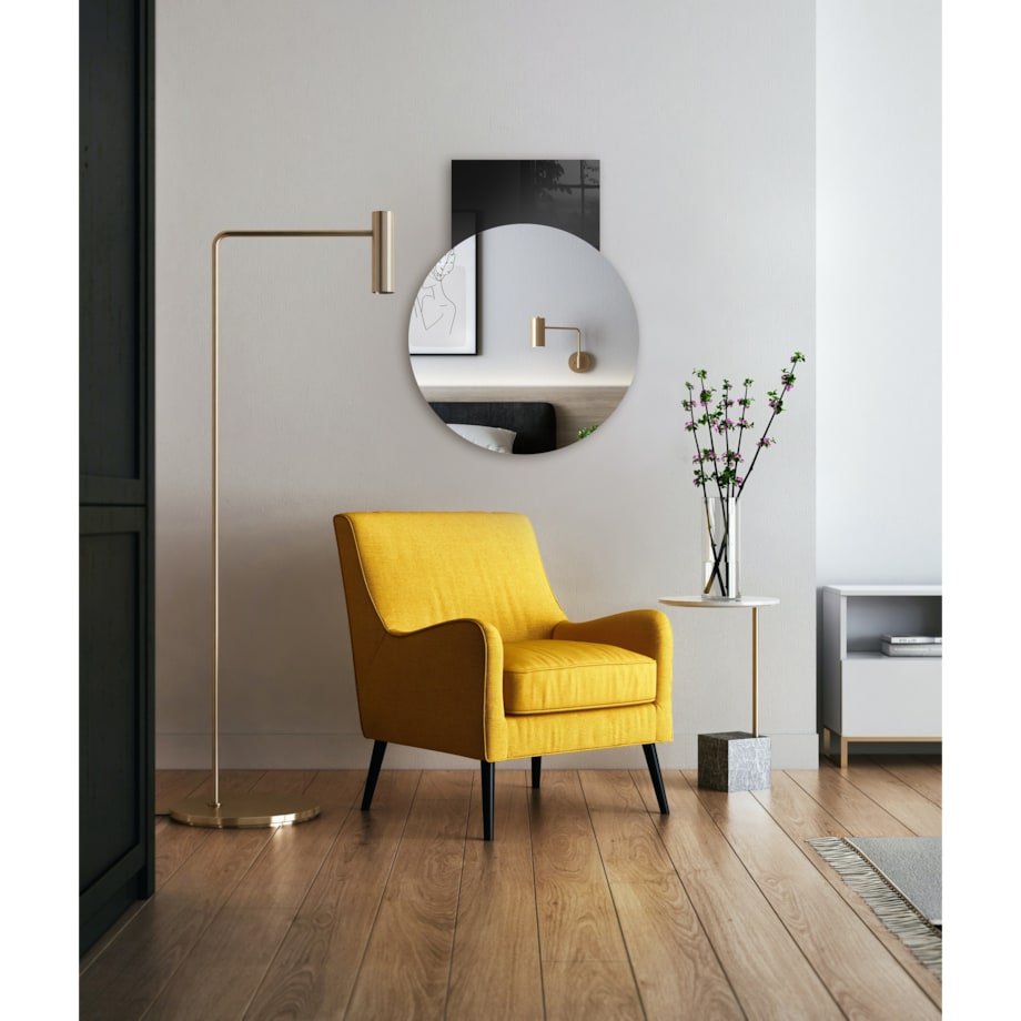 Okrągłe lustro dekoracyjne - DENAR