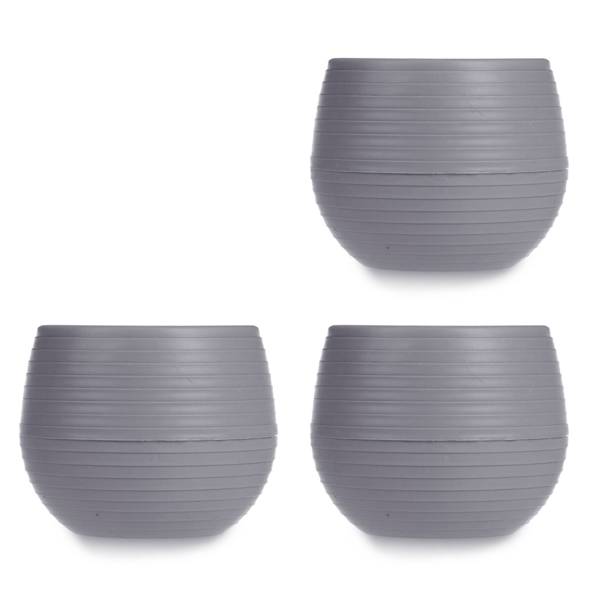 Doniczki samonawadniające, plastikowe, 3 sztuki, Ø 10 cm