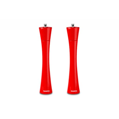 Konsimo SALPE Zestaw młynków 32 cm, 2 szt. czerwony, czerwony