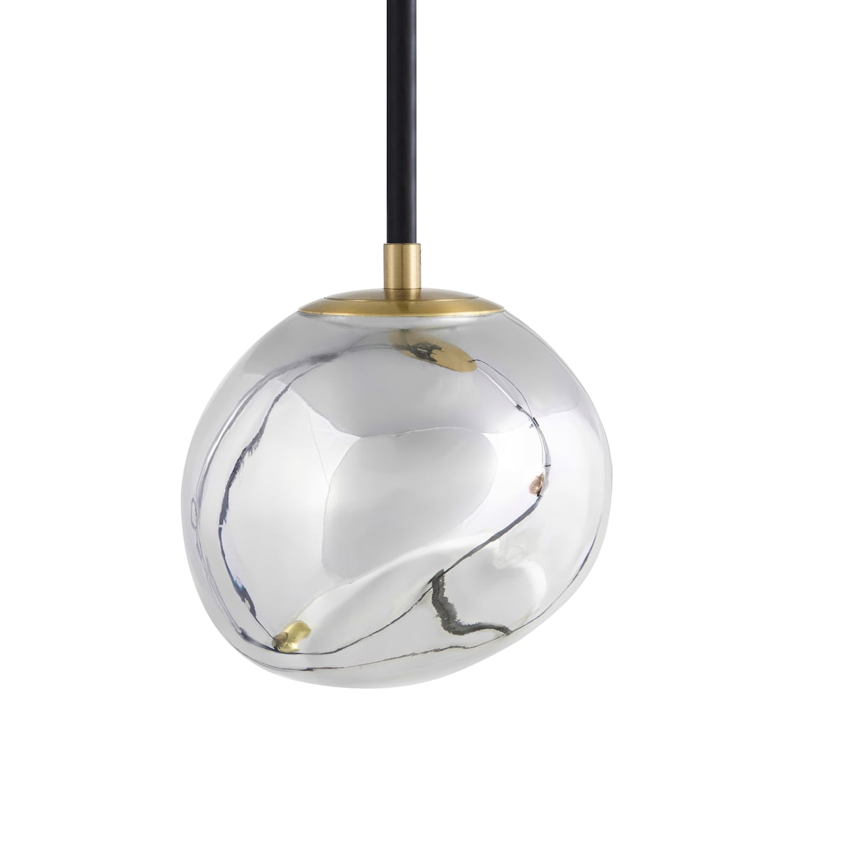 Lampa wisząca 3-punktowa TSHUAPA Szkło Kolorowy