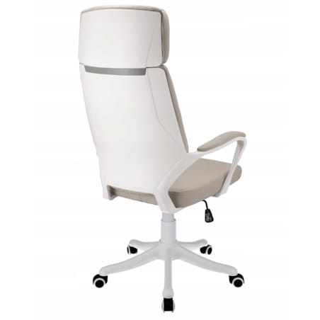 Fotel biurowy materiałowy ICON beżowy