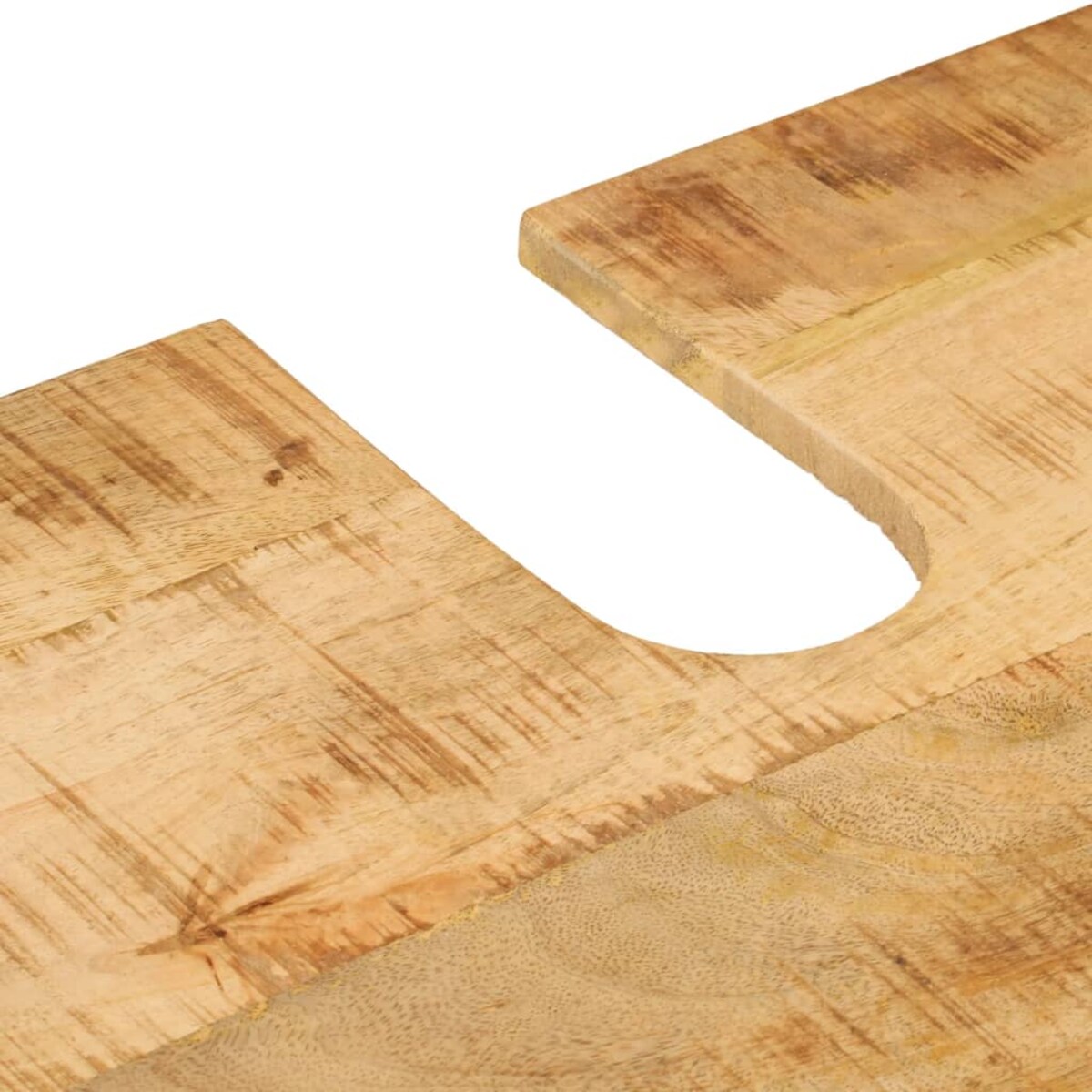 vidaXL Szafka pod umywalkę, 55x35x60 cm, lite drewno mango i żelazo