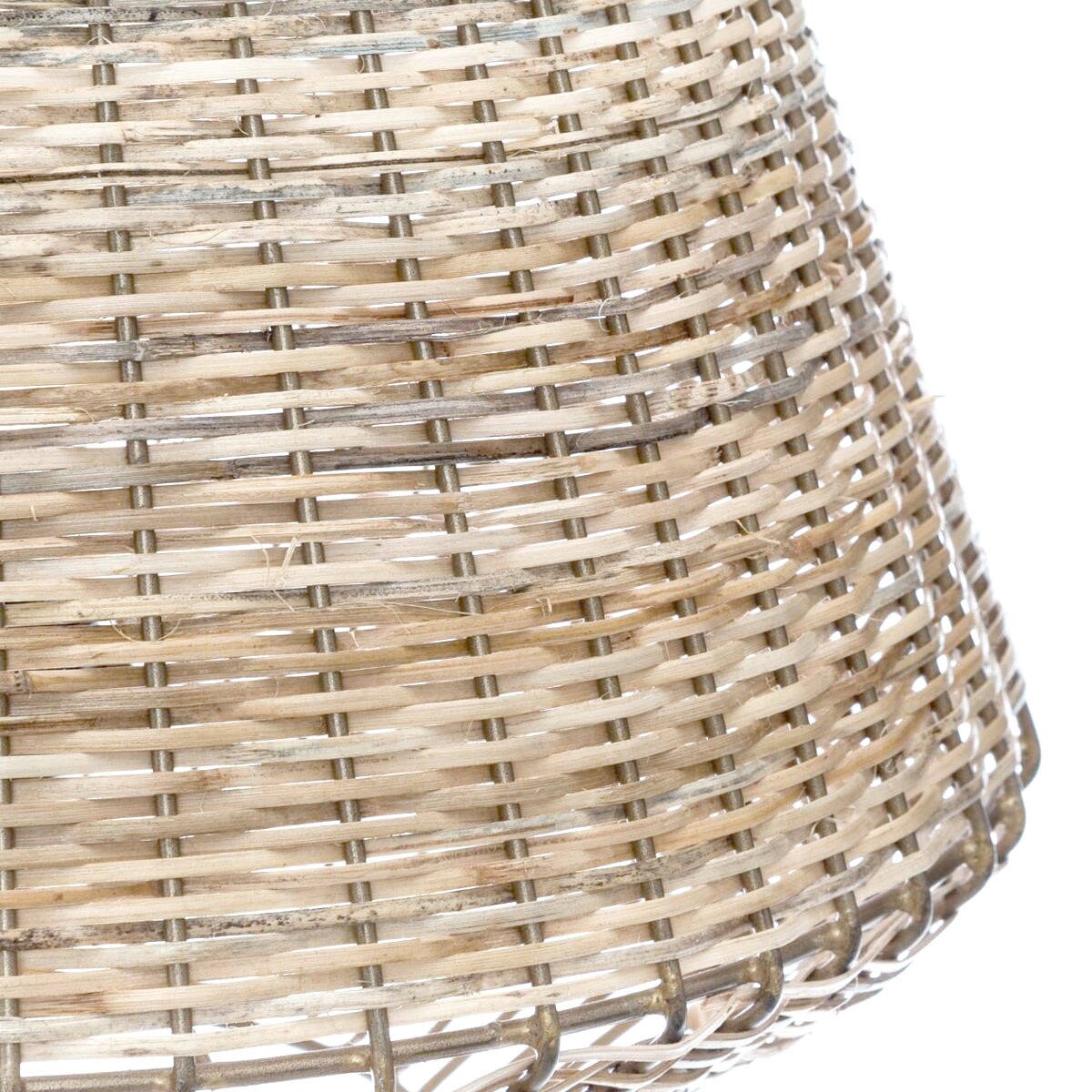 Lampa z wikliny i metalu CHERAW, 33,5 cm