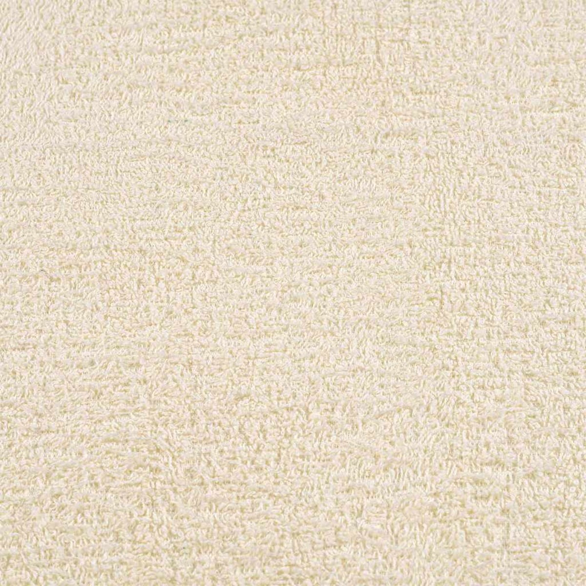 vidaXL Ręczniki do rąk, 2 szt., kremowe, 50x100 cm, bawełna 100%