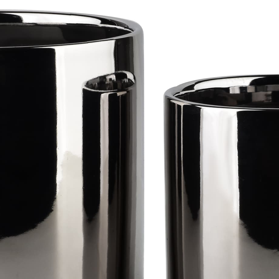 NEVA SILVER KOMPLET 3 DONICZEK xL:14Xh15 L:11,5Xh11,5 M:8,5Xh8,5cm