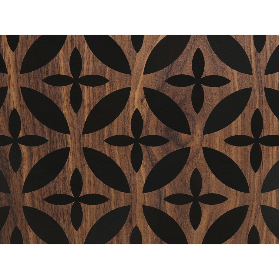 Szafka RTV ciemne drewno PRESCOT