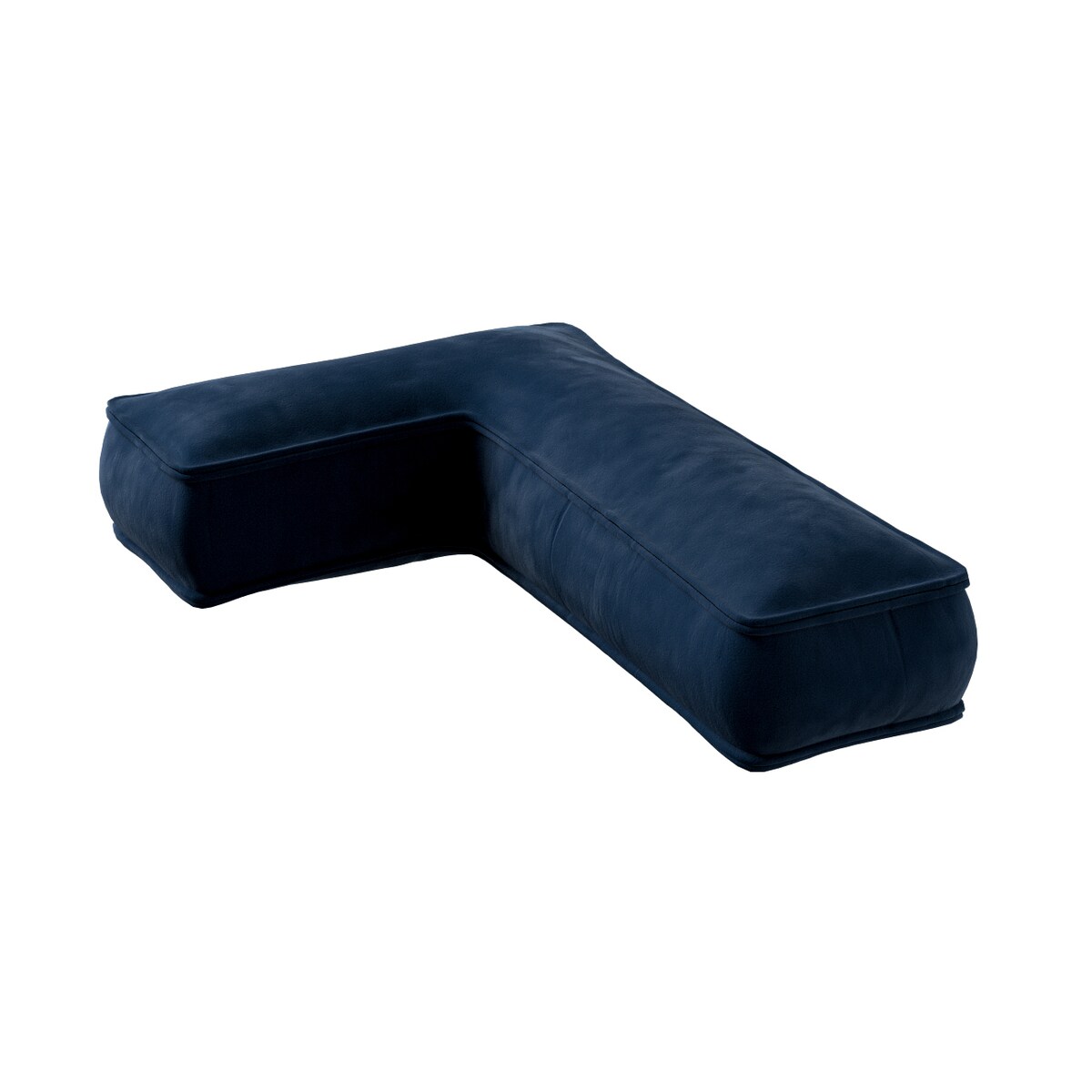 Poduszka literka L, granat, 35x40cm, Posh Velvet