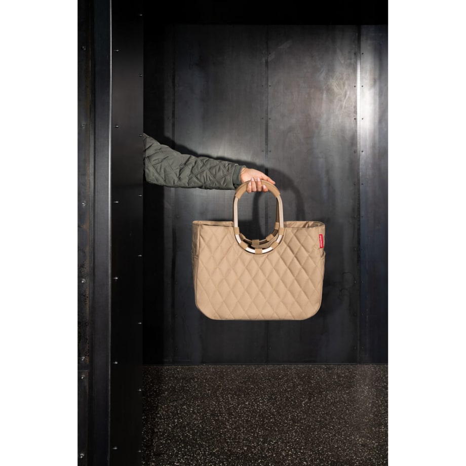 Torba LOOPSHOPPER L FRAME, rhombus ginger