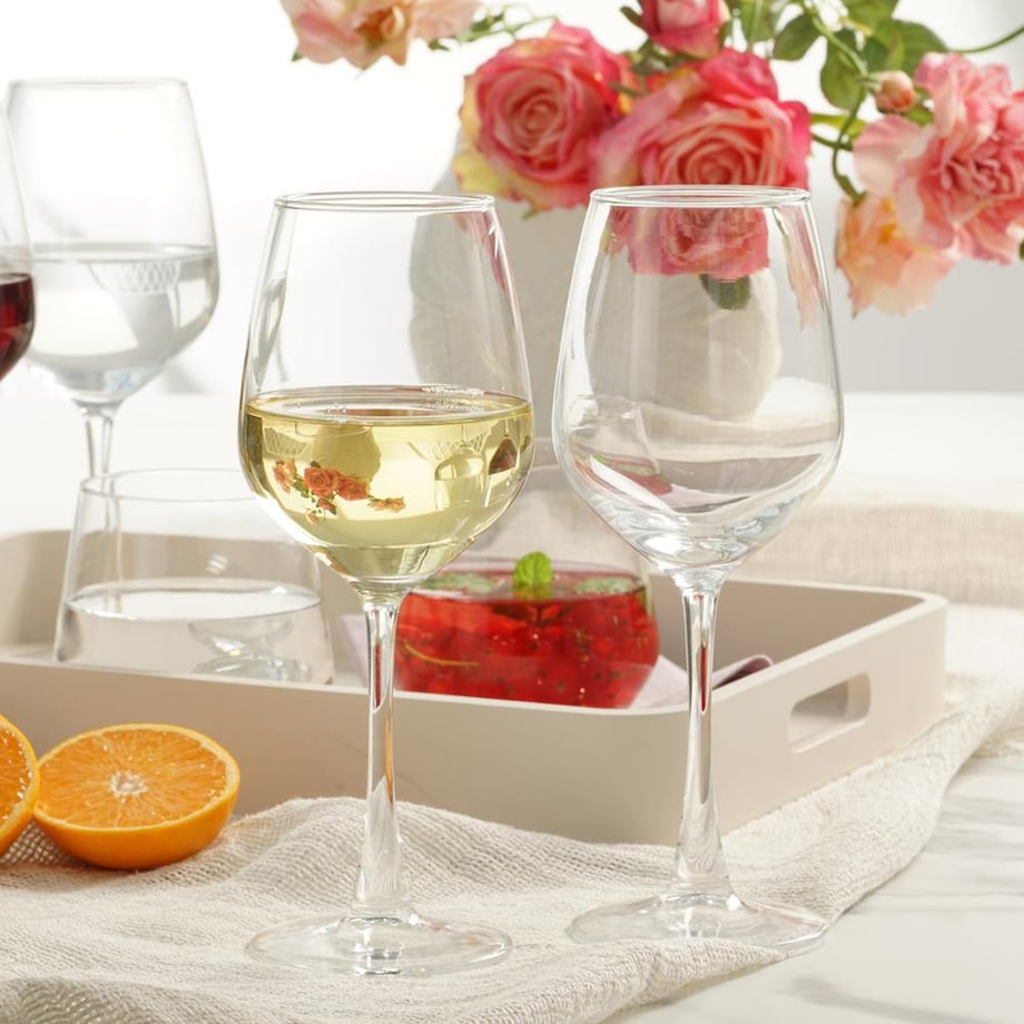 VILLA ITALIA Kieliszki do białego wina 350 ml 6 sztuk SONATA