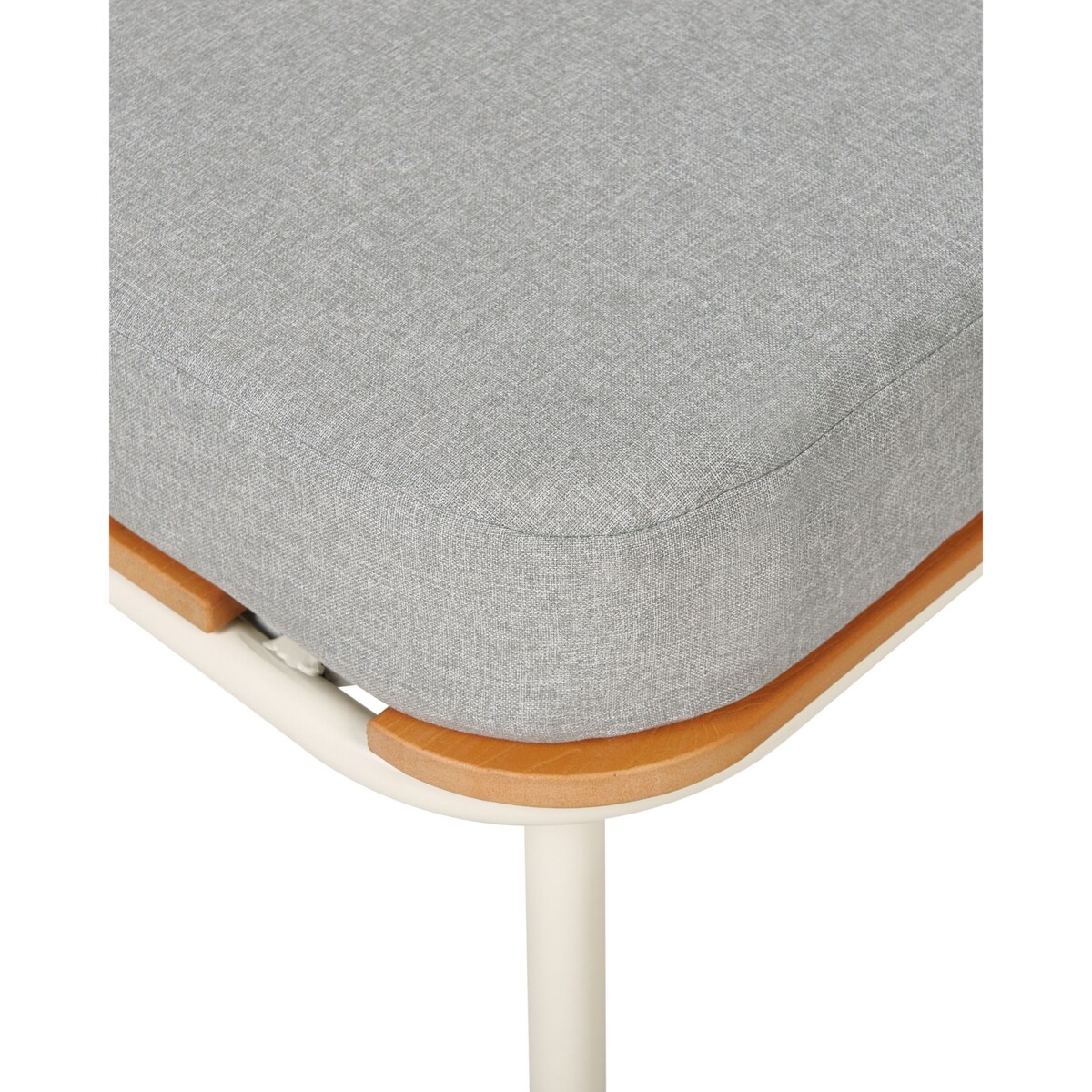 Krzesło ogrodowe Szary SENISE