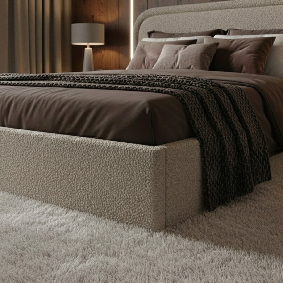 Łóżko Tapicerowane Majesty 120X200 Stelaż Pojemnik Na Pościel Loop 03