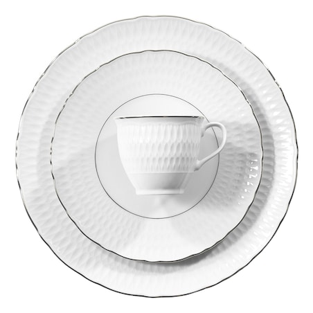 Garnitur do kawy dla 6 osób 21 el. Sofia Platynowa Linia 3607