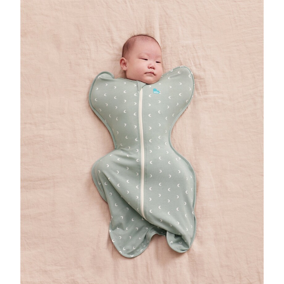 Otulacz Swaddle UP - rozmiar M - oliwkowy księżyce - ETAP 1 - TOG 1
