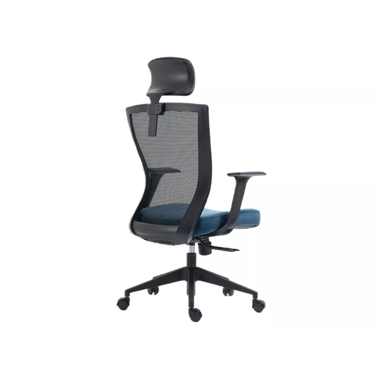 Fotel biurowy Q-328H czarny/niebieski